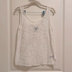 Sheer Lace Tank Top
